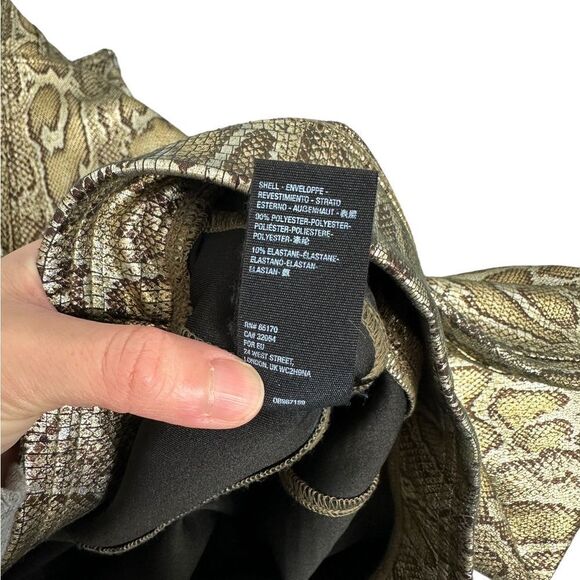 Free People Rio printed faux leather pants size small - Picture 2 of 9